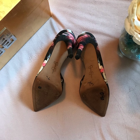Jessica Simpson pumps - Floral size 7 - Picture 8 of 12